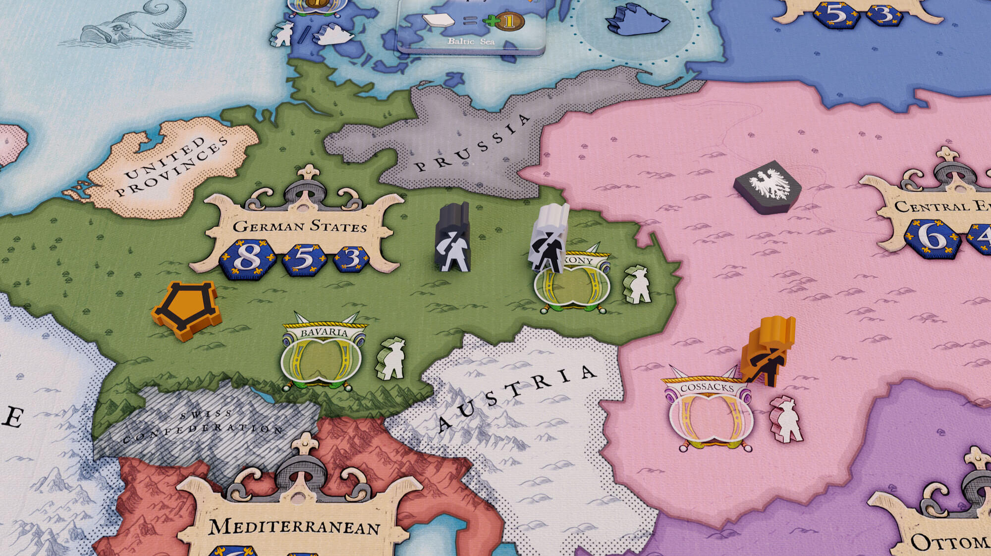 Struggle of Empires Board