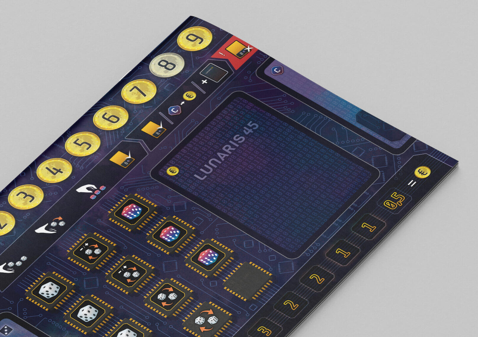 Lunaris 45 Player Board