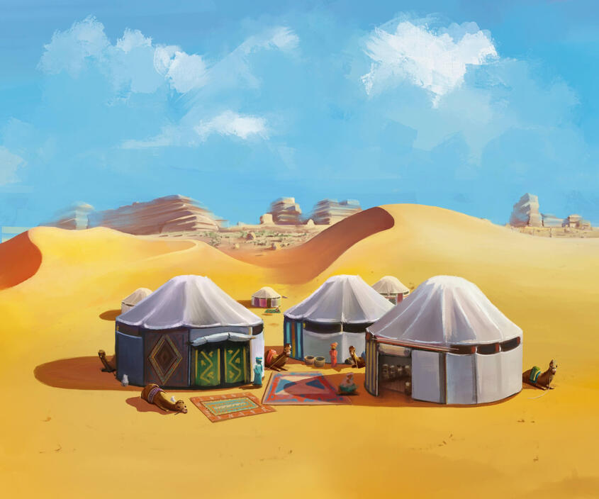 Desert Illustration Desert Illustration