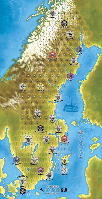 Railways of Sweden Board Railways of Sweden Board